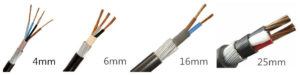 16mm 10mm 6mm swa armoured cable supplier