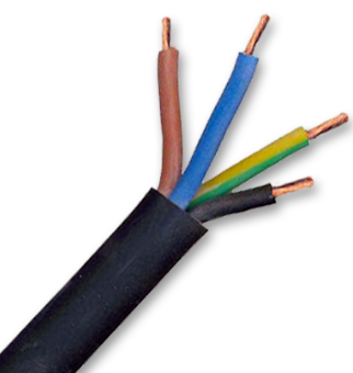 Flexible electric cable 6mm halogen free ground ES07Z1-K(AS) buy price