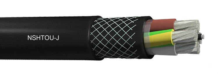 rubber cable nsshoeu-j 4×35